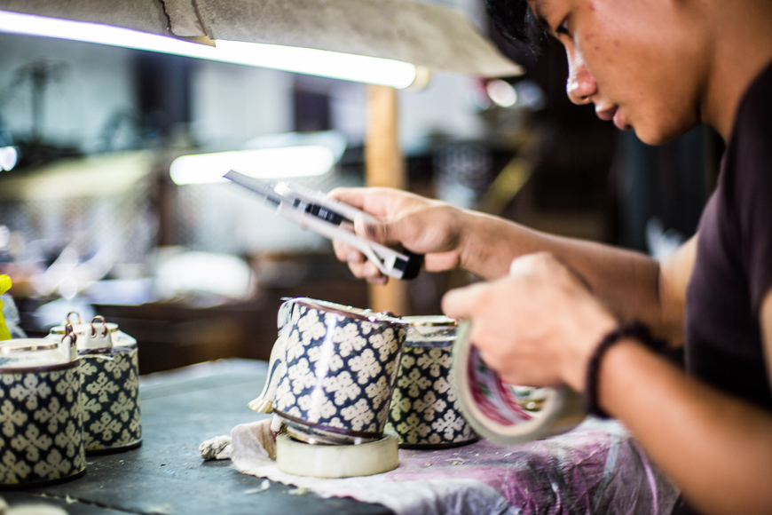 hanoia ベトナム高級インテリアショップ　フラワーベースMサイズ　新品未使用 楽天市場】【公式】ナインマーケ スワーウッドスタンドフラワーベース